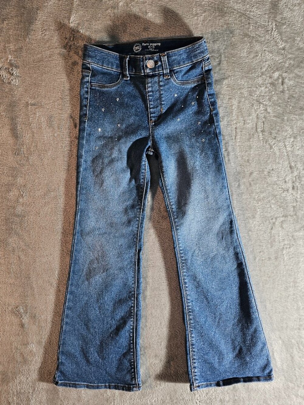 Wonder Nation Girl's flare jeans size medium (7-8)